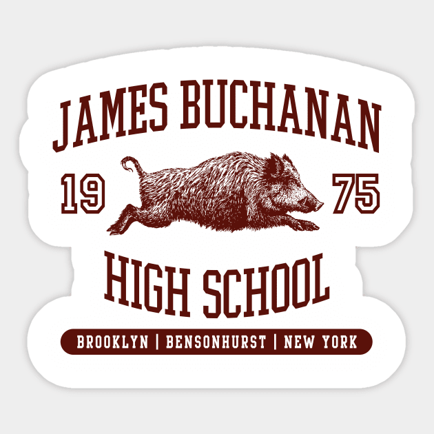 James Buchanan High School Sticker by MindsparkCreative